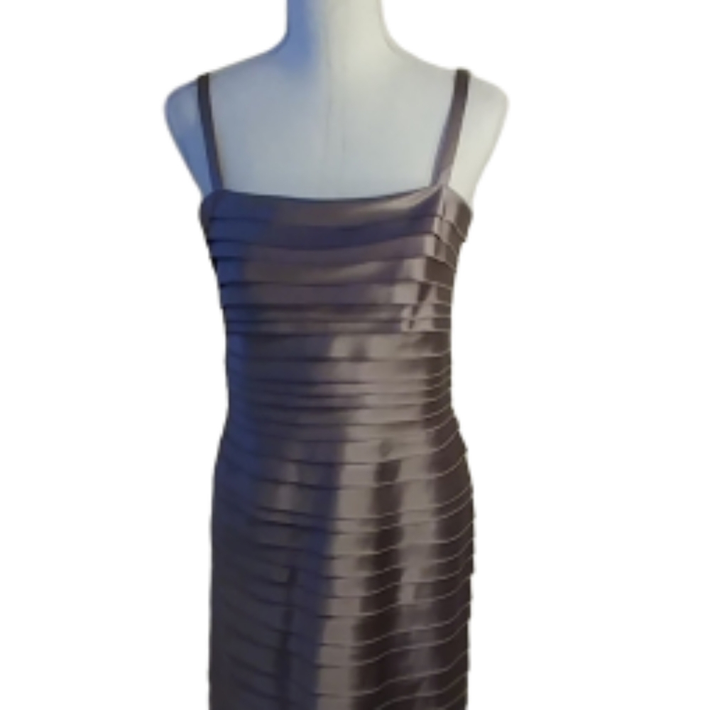 BCBG Maxazria bronze dress